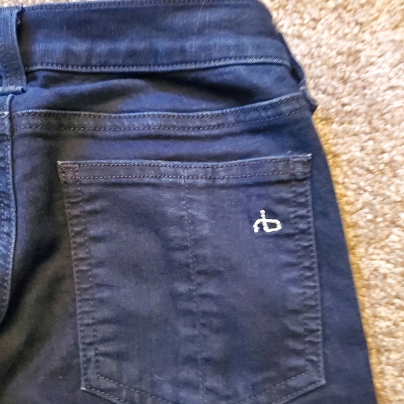 Rag & bone Ankle Zip Jeans Size 24 - Picture 7 of 9